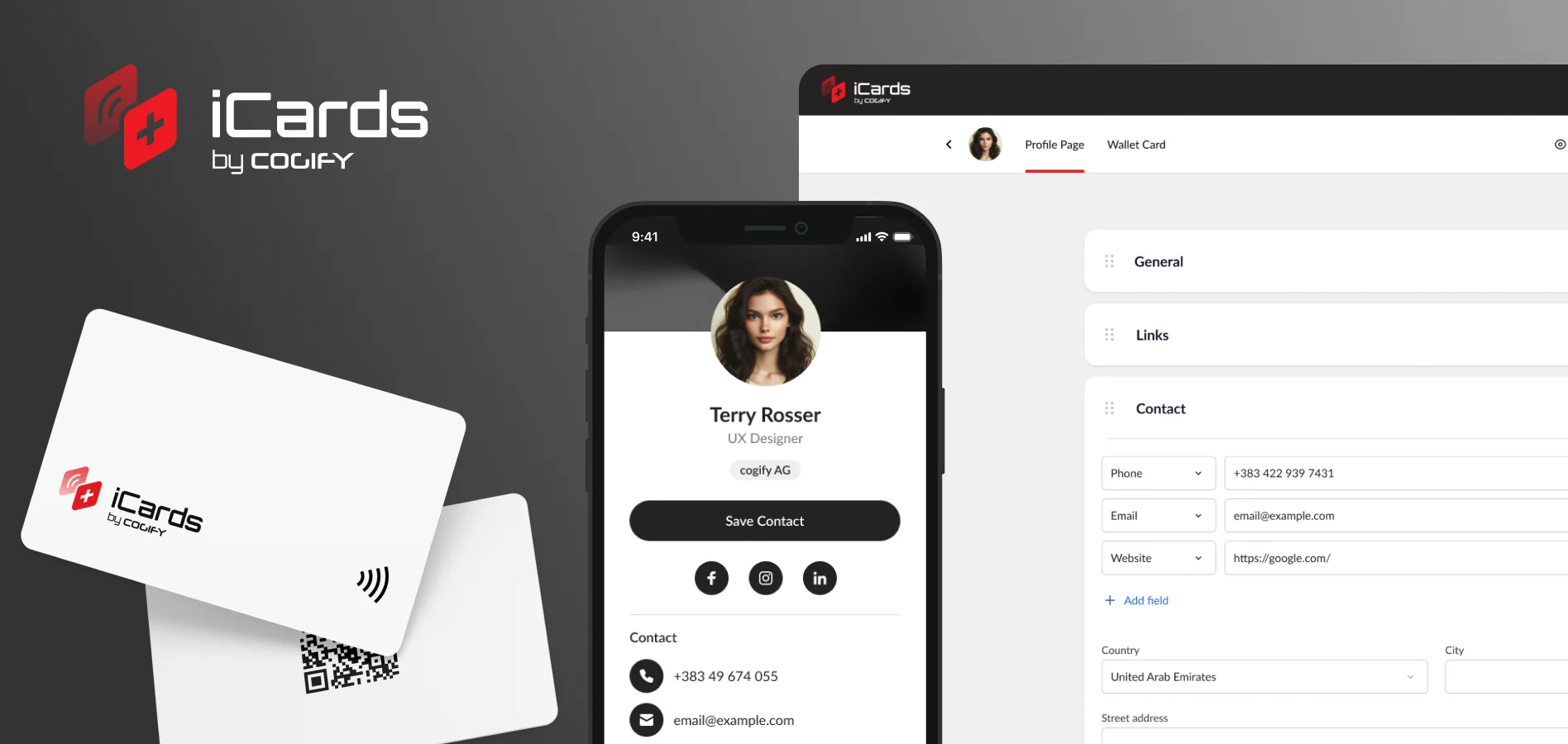 iCards Sales-Plattform